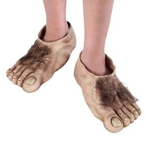 NEW Lord of the Rings Hobbit Feet Child Costume Rubies Hairy Feet LOTR